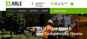 able tree services in newcastle