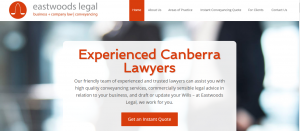 eastwoods legal firm in canberra