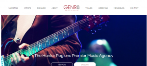 genr8 band agency in newcastle