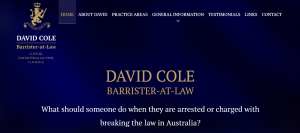 david cole barristers in gold coast