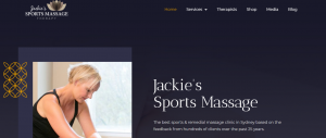 jackie's sports massage in sydney