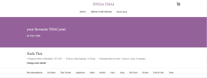 jinda thai resto in melbourne