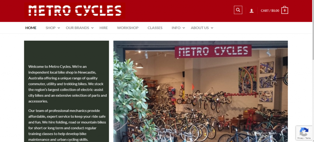 metro cycle shop