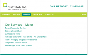 newton tax services in sydney
