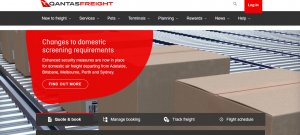 quantas freight logistics experts in canberra