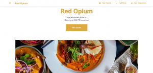 red opium thai restaurant in perth