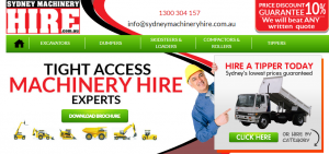 sydney machinery hire