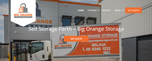 big orange storage in perth