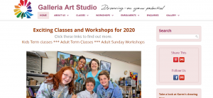 galleria art studio classes in perth