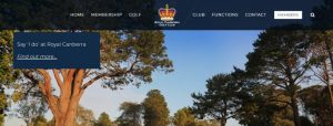 royal canberra golf club