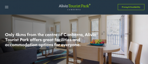 alivio tourist park in canberra