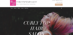 curly top hair salon in adelaide