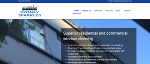 sydney sparkles window cleaning