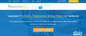 the plumbing and electrical doctor in canberra