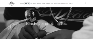 black diamond tattoo in adelaide