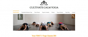 cultivate calm yoga in brisbane