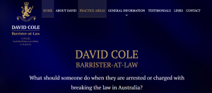 david cole barrister in gold coast