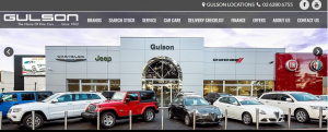 gulson car dealership in canberra
