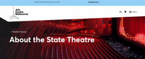 state theatre in melbourne
