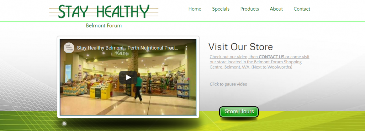 Stay Healthy Store In Perth 1164x420 
