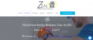 zeal handyman services in brisbane