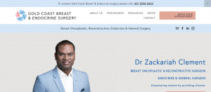 Dr Zackariah Clement, endocrinologist in gold coast