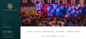 event society in gold coast