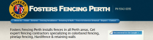 fosters fencing perth