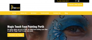 magic touch face painting in perth