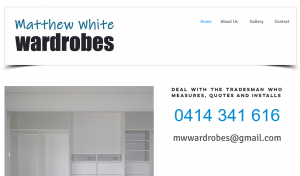 matthew white warddrobes in newcastle