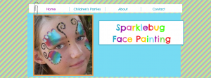 sparklebug face painting in perth