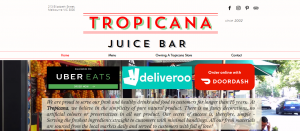 tropicana juice bar in melbourne
