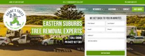 shane's tree services in sydney