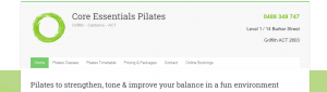 core essential pilates in canberra
