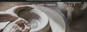 girl nomad ceramics in canberra