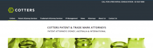 Cotters Patent Lawyers in Sydney