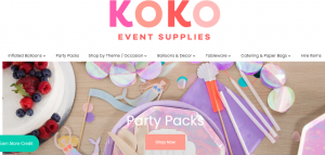 Koko Event and Wedding Supplies in Melbourne