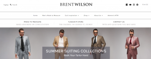 Brent Wilson Suit Shop in Sydney