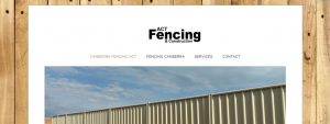 ACT Fencing & Construction in Canberra