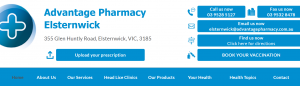 Advantage Pharmacy Elsternwick Flu Shots in Melbourne
