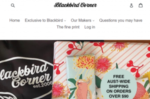 Blackbird Corner Gift Shop in Newcastle