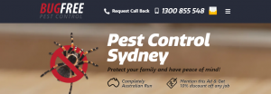 BugFree Pest Control in Sydney