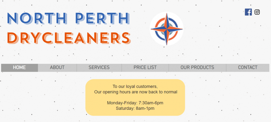 North Perth Drycleaners And Laundry Specialists 932x420 