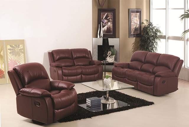 Leather recliner lounges in an ultimate home cinema.