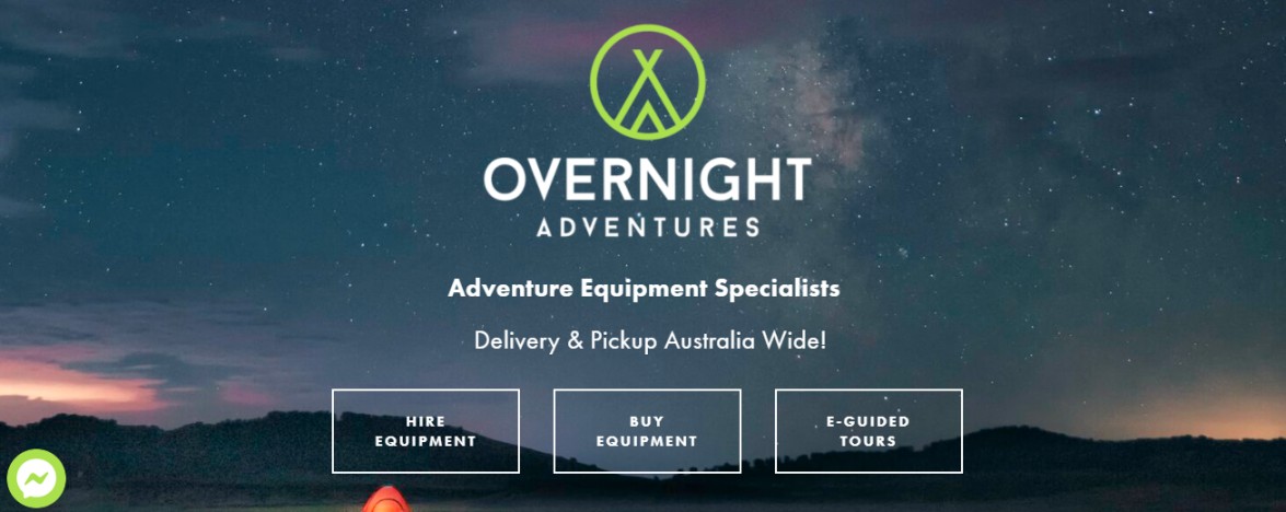 Australian camping hire website