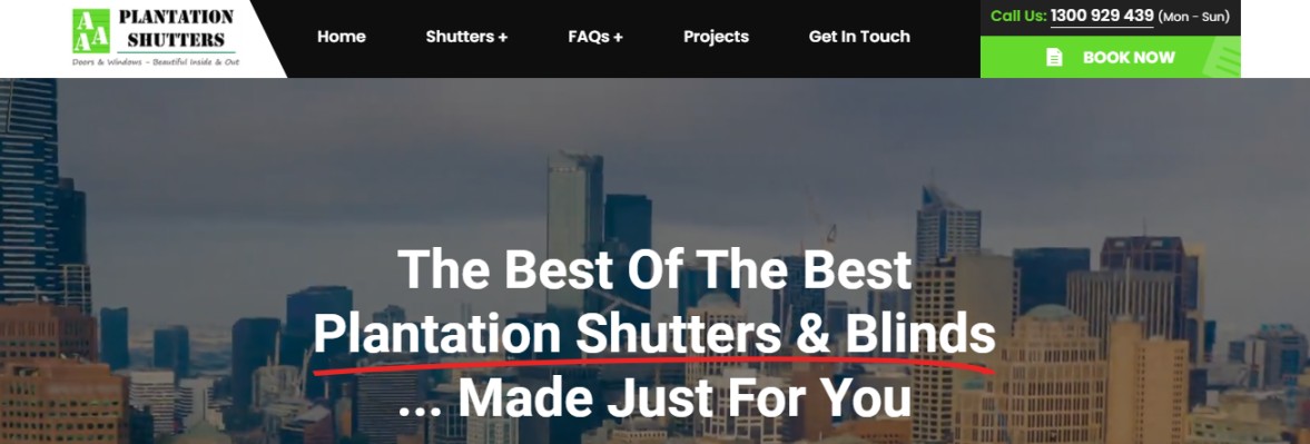 Provider best Australian shutters